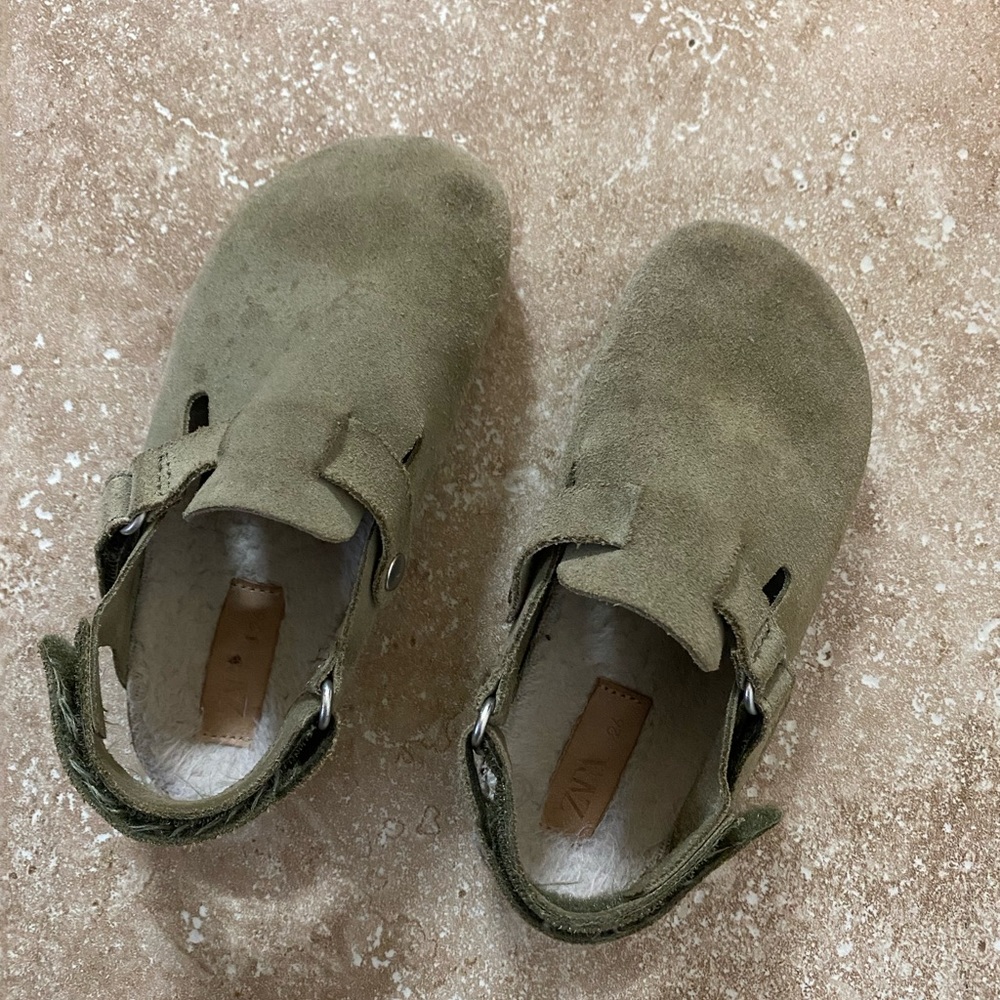 Zara kids suede shoes for boys and girls